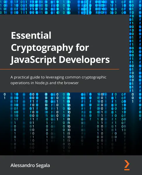 Book cover for 'Essential cryptography for JavaScript developers'
